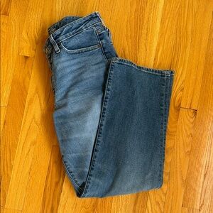 Old Navy O.G. Loose Medium Wash Ripped Jeans